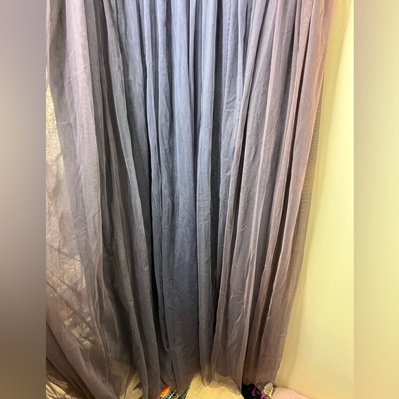 ANTHROPOLOGIE BHLDN Avery Maxi Dress in Hydrangea Size 16 - Picture 12 of 13